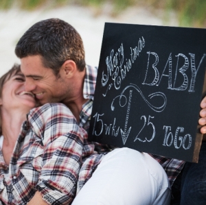 Turks & Caicos island lifestyle baby announcement holiday