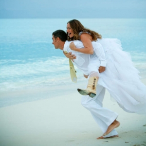 Leeward Beach wedding Turks and Caicos
